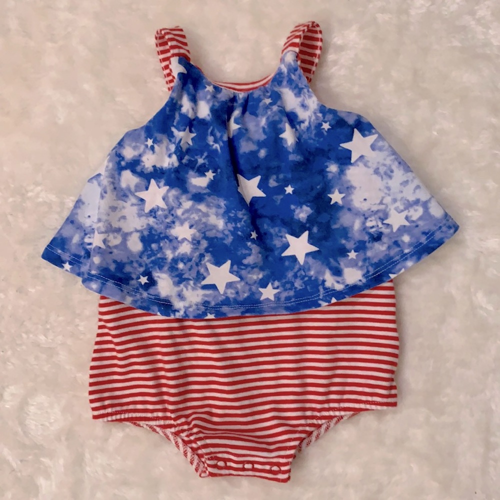 America themed Cat & Jack bodysuit